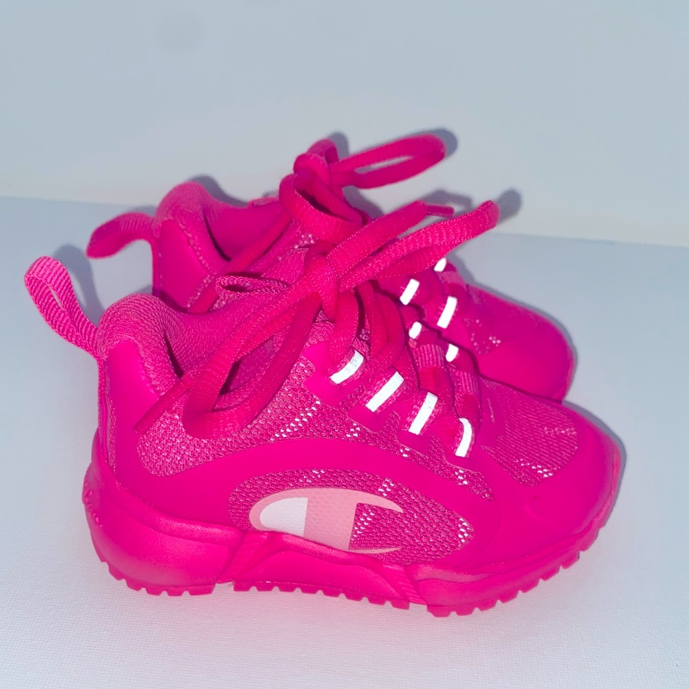 Neon Pink Sz 5 Toddlers Champion Sneakers